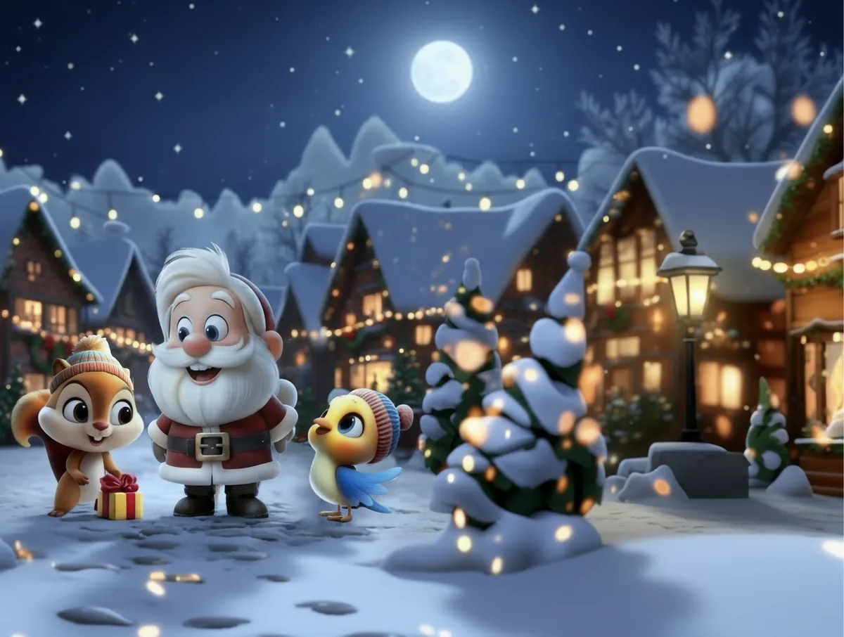 Tiko e la Magia del Natale illustrazione 3